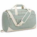 Sporttasche 50 x 25 x 30 cm Textil Salbeigrün Reisetasche mit Schultergurt